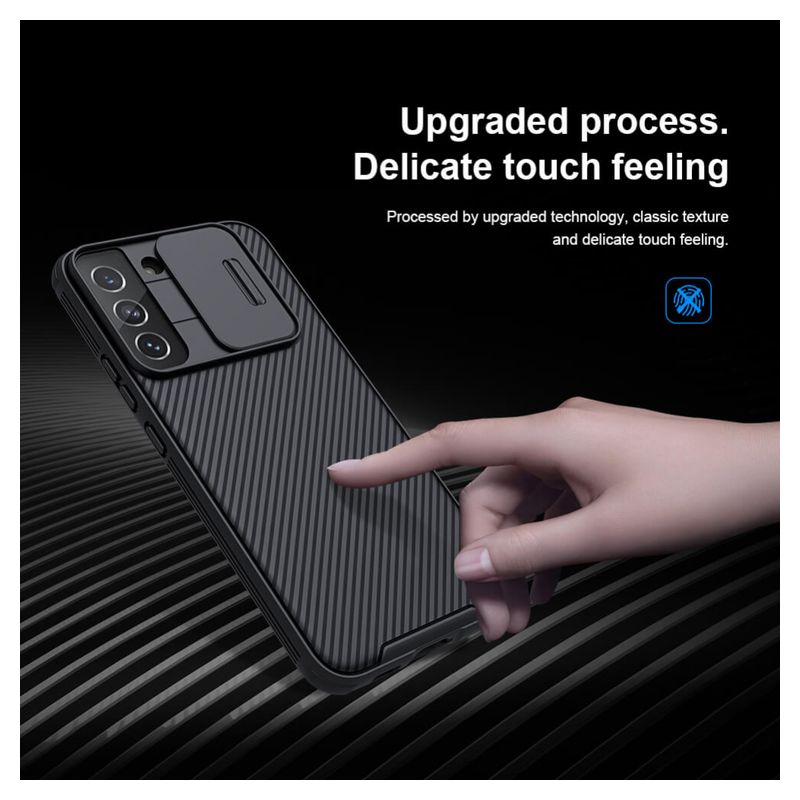Maskica Nillkin CamShield Pro za Samsung S906B Galaxy S22 Plus 5G crna