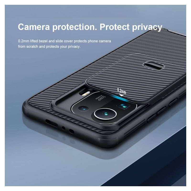 Maskica Nillkin CamShield Pro za Xiaomi 11 Pro plava