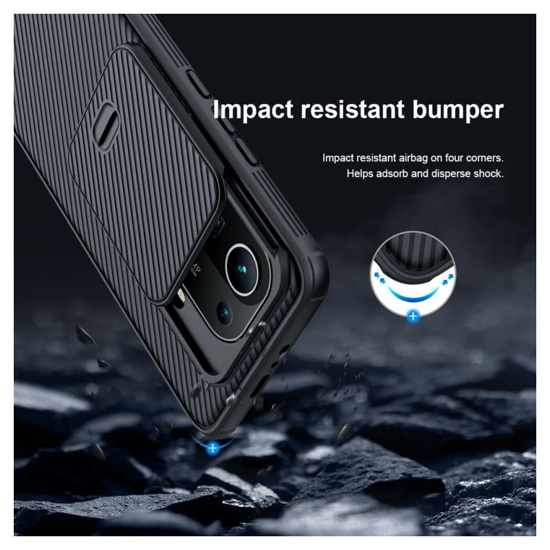 Maskica Nillkin CamShield Pro za Xiaomi 11 Pro plava