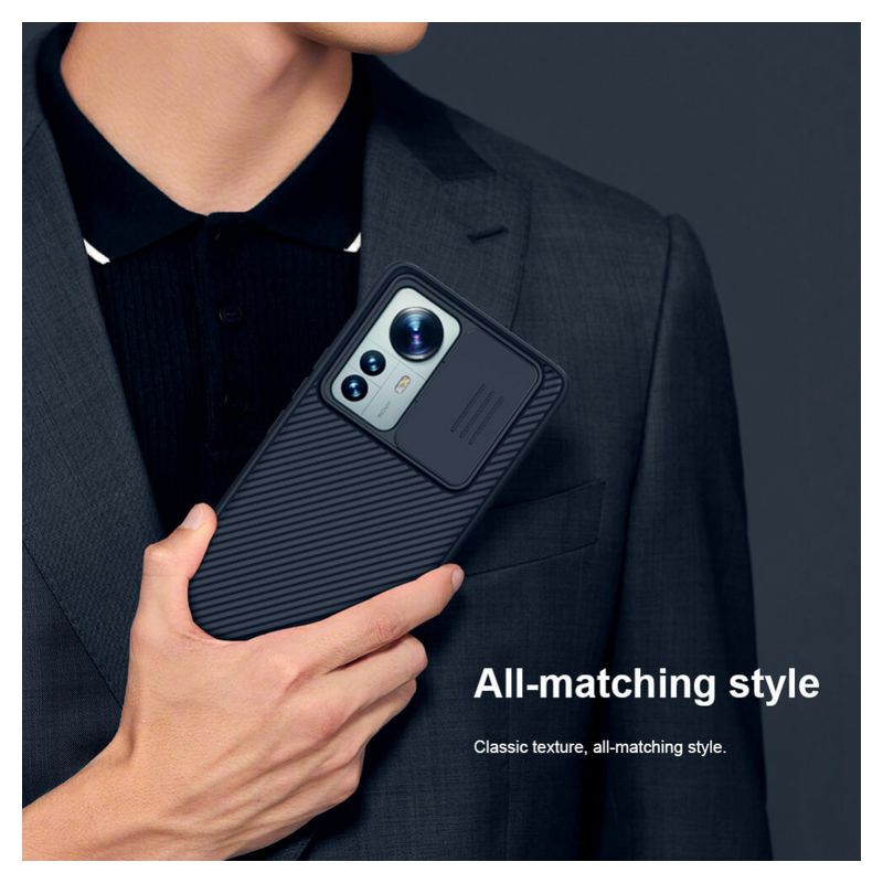 Maskica Nillkin CamShield Pro za Xiaomi 12 Pro zelena