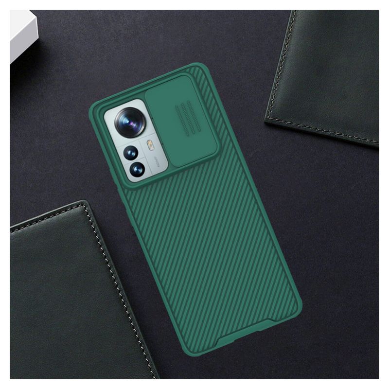 Maskica Nillkin CamShield Pro za Xiaomi 12 Pro zelena