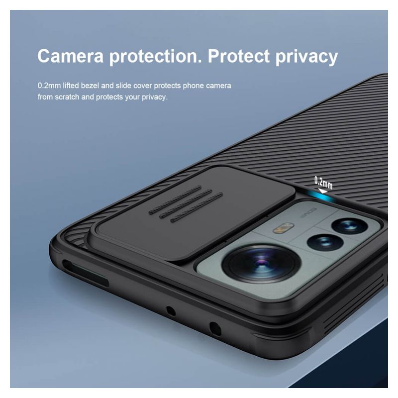 Maskica Nillkin CamShield Pro za Xiaomi 12 Pro zelena