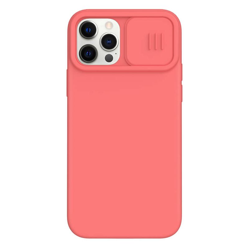 Maskica Nillkin CamShield Silky magnetic za iPhone 12/12 Pro 6.1 pink