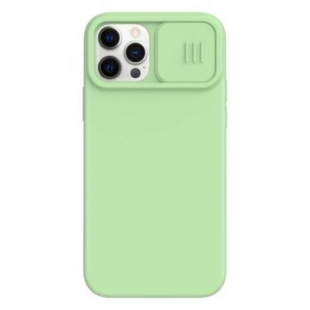 Maskica Nillkin CamShield Silky za iPhone 12/12 Pro 6.1 zelena