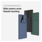 Maskica Nillkin CamShield Silky za Samsung S908B Galaxy S22 Ultra 5G crna - Slika 6