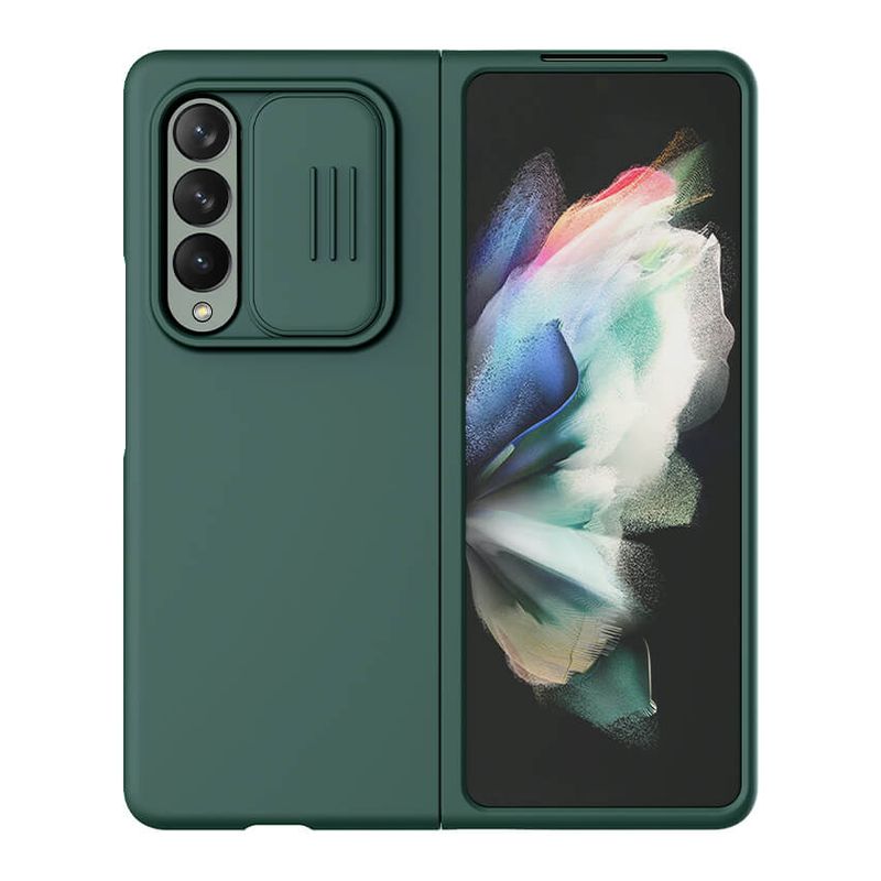 Maskica Nillkin CamShield Silky za Samsung Z Fold 3 zelena