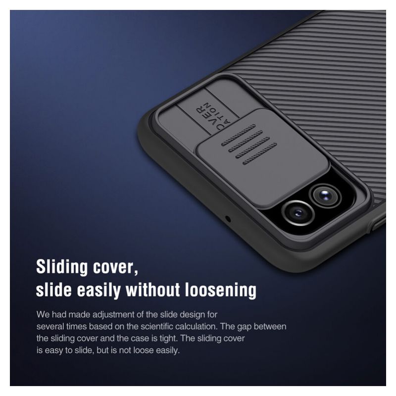 Maskica Nillkin CamShield za Samsung A035G Galaxy A03 crna