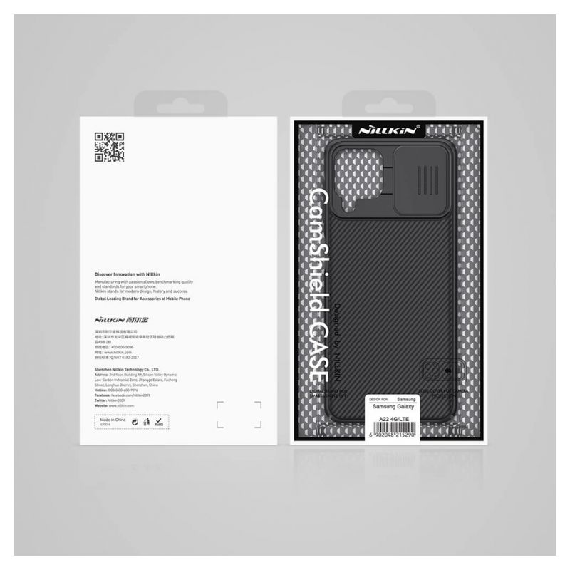 Maskica Nillkin CamShield za Samsung A225F Galaxy A22 4G plava