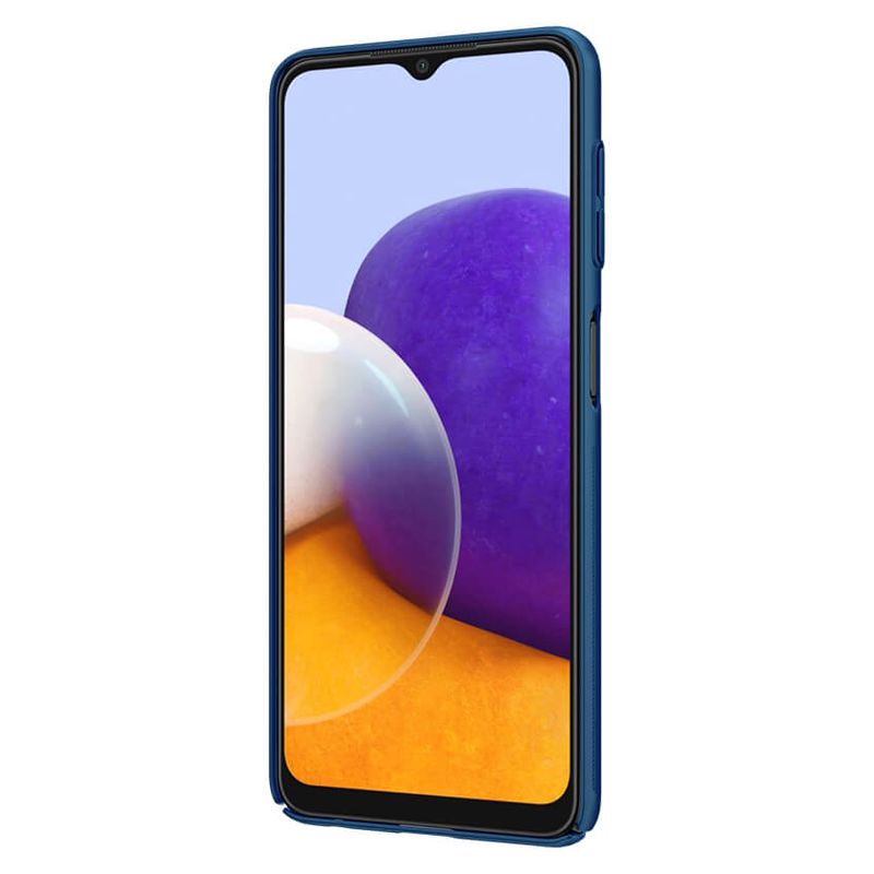Maskica Nillkin CamShield za Samsung A225F Galaxy A22 4G plava