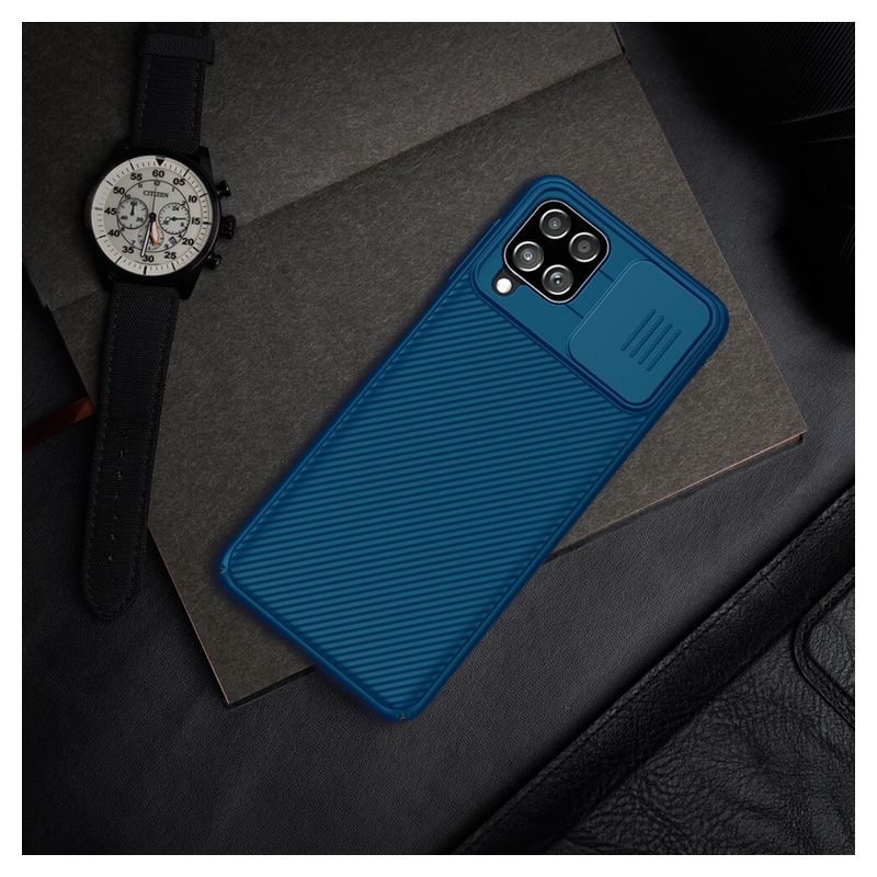 Maskica Nillkin CamShield za Samsung A225F Galaxy A22 4G plava