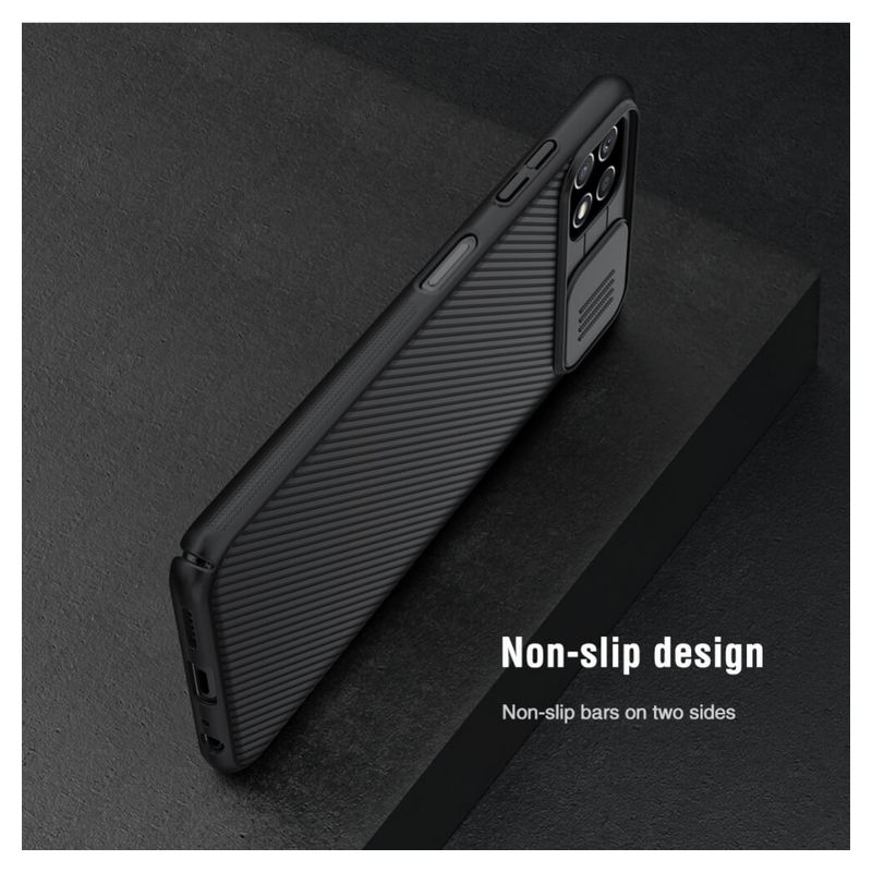 Maskica Nillkin CamShield za Samsung A226B Galaxy A22 5G crna