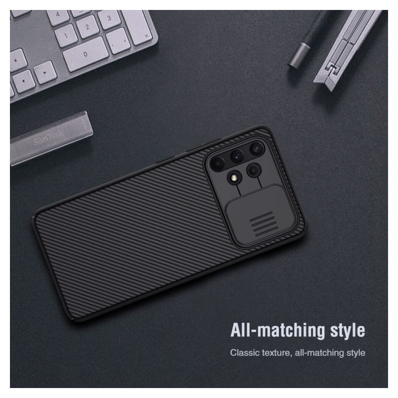 Maskica Nillkin CamShield za Samsung A325F Galaxy A32 4G (EU) plava