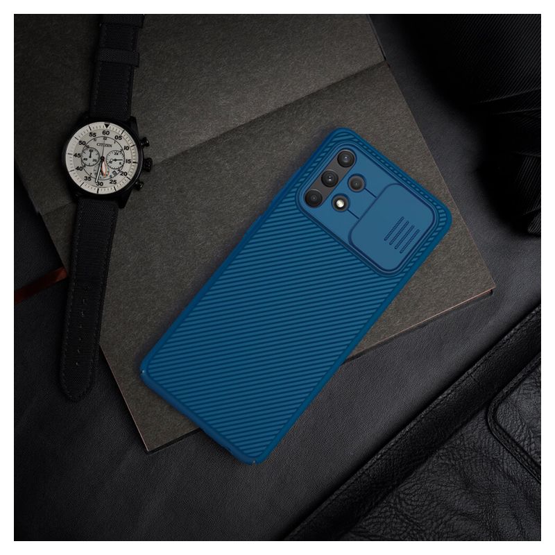 Maskica Nillkin CamShield za Samsung A325F Galaxy A32 4G (EU) plava