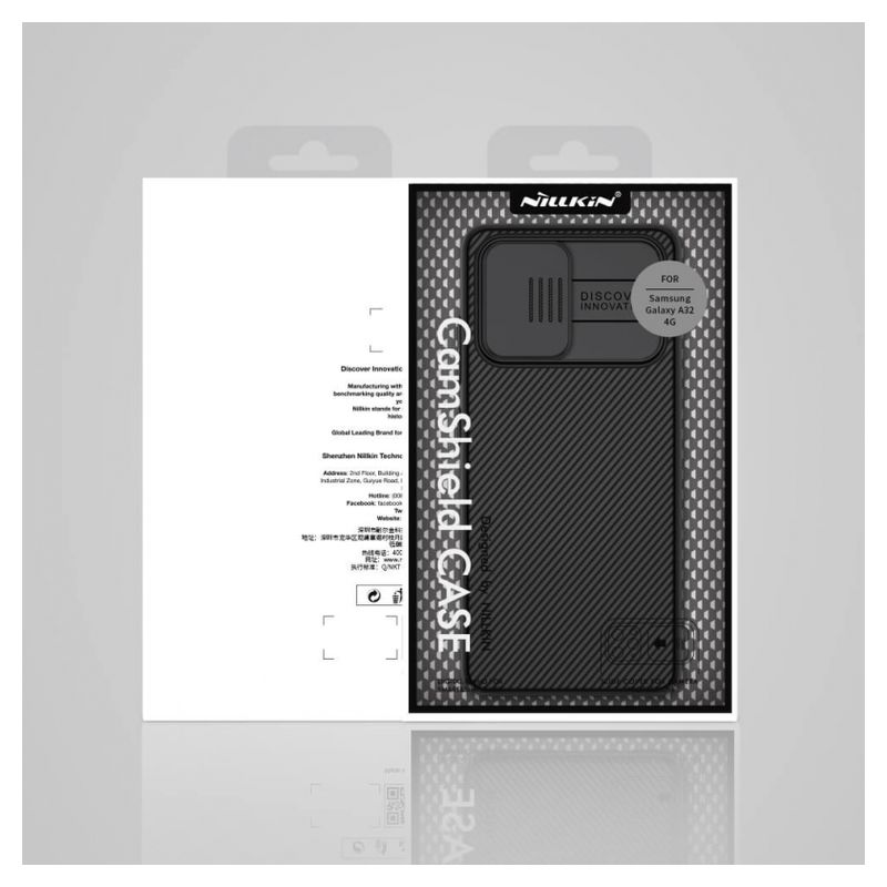 Maskica Nillkin CamShield za Samsung A325F Galaxy A32 4G (EU) plava