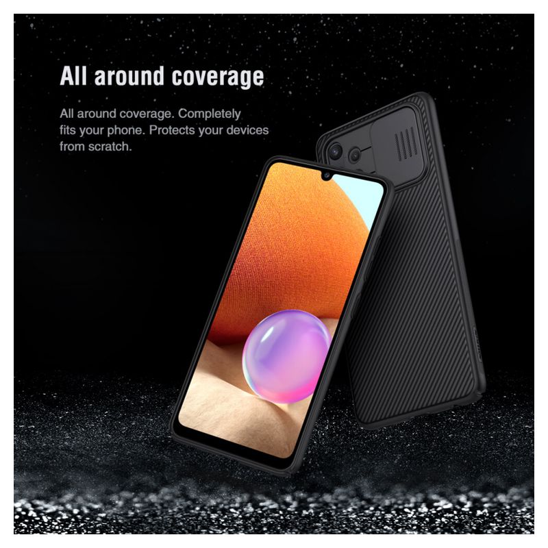 Maskica Nillkin CamShield za Samsung A325F Galaxy A32 4G (EU) plava