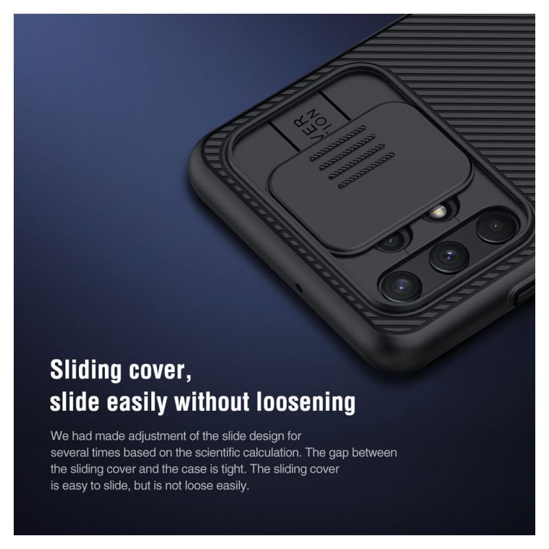 Maskica Nillkin CamShield za Samsung A325F Galaxy A32 4G (EU) plava