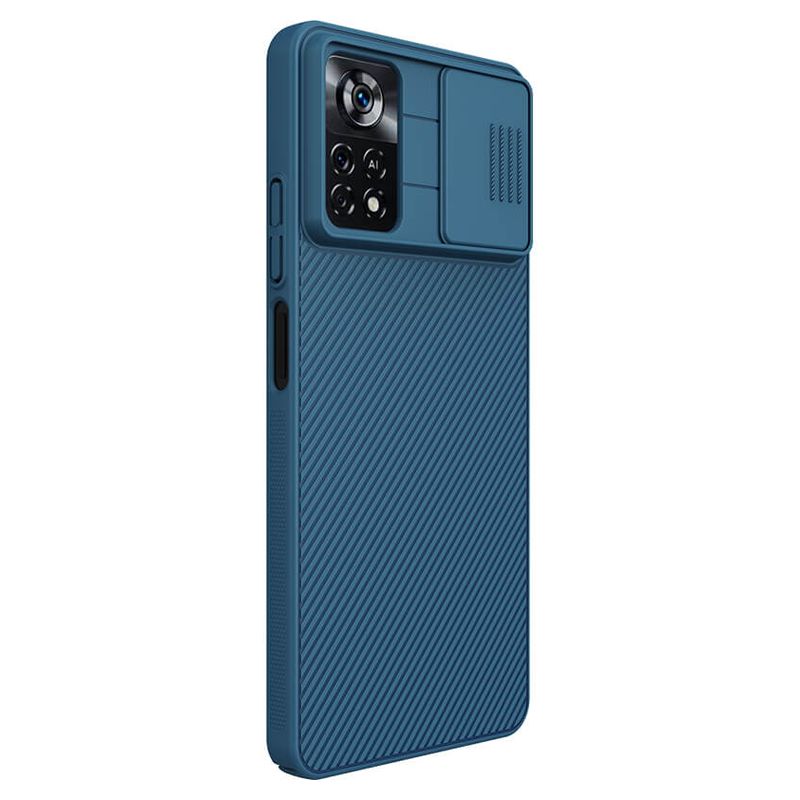 Maskica Nillkin CamShield za Xiaomi Poco X4 pro 5G plava