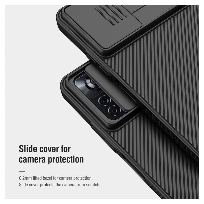 Maskica Nillkin CamShield za Xiaomi Poco X4 pro 5G plava