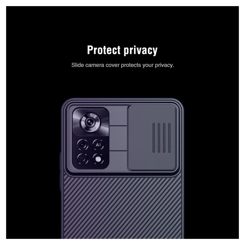 Maskica Nillkin CamShield za Xiaomi Poco X4 pro 5G plava