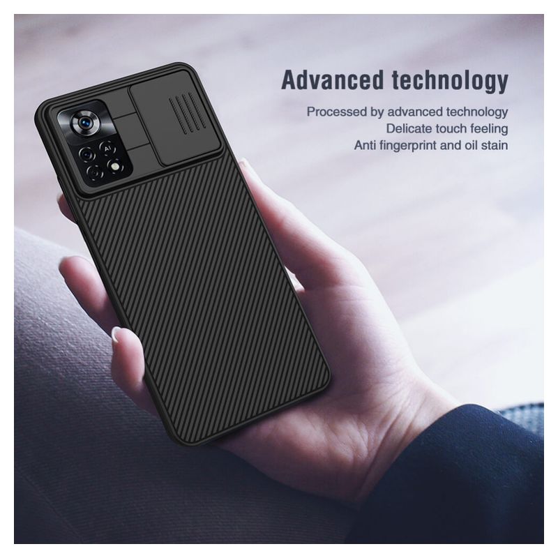 Maskica Nillkin CamShield za Xiaomi Poco X4 pro 5G plava