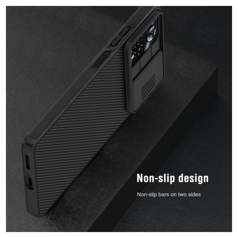 Maskica Nillkin CamShield za Xiaomi Poco X4 pro 5G plava