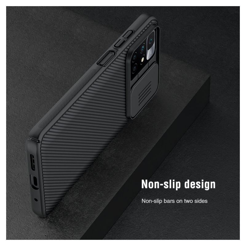 Maskica Nillkin CamShield za Xiaomi Redmi 10/10 Prime crna
