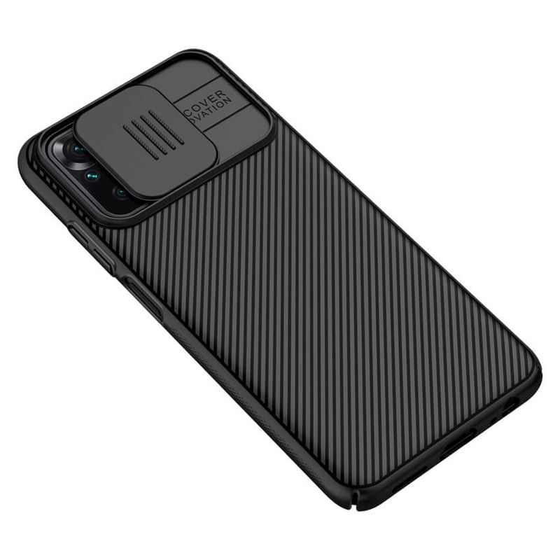 Maskica Nillkin CamShield za Xiaomi Redmi Note 10 4G/10s crna