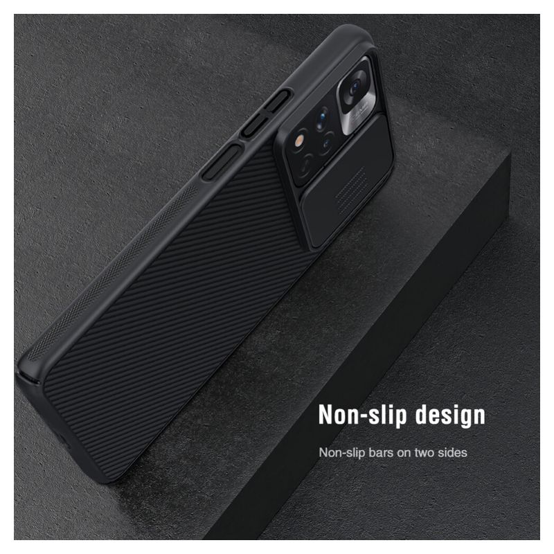 Maskica Nillkin CamShield za Xiaomi Redmi Note 11 Pro Plus/Poco X4 NFC plava