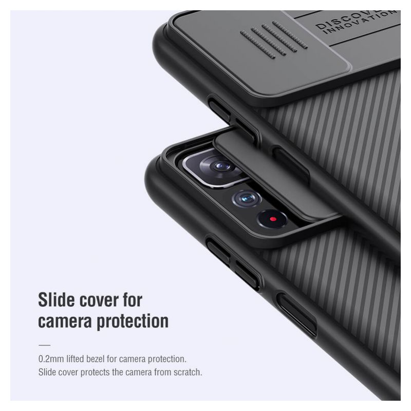 Maskica Nillkin CamShield za Xiaomi Redmi Note 11T 5G/Poco M4 Pro 5G crna