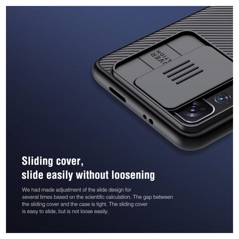 Maskica Nillkin CamShield za Xiaomi Redmi Note 11T 5G/Poco M4 Pro 5G plava