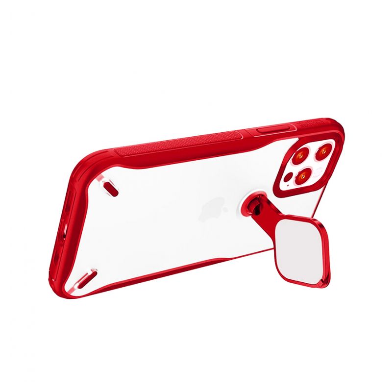 Maskica Nillkin Cyclops za iPhone 12/12 Pro 6.1 crvena