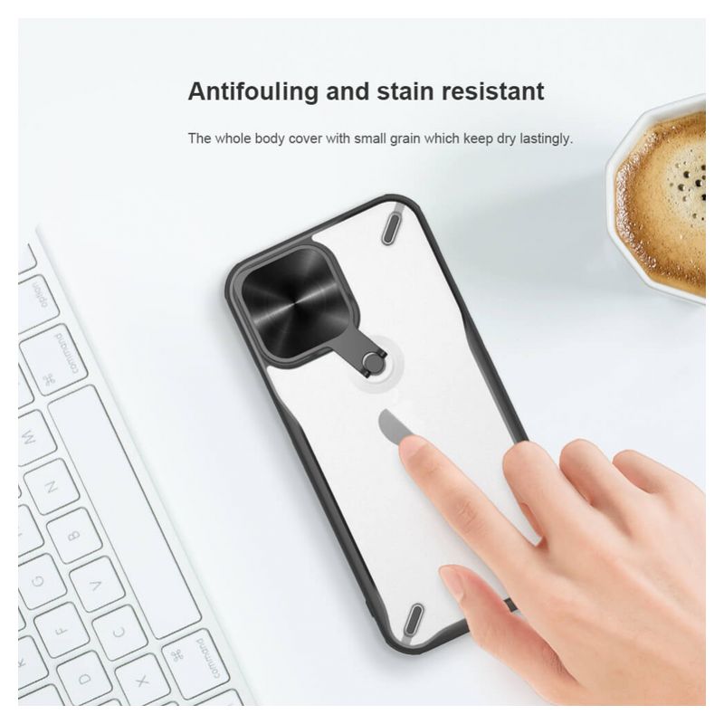 Maskica Nillkin Cyclops za iPhone 13 Pro Max 6.7 crna