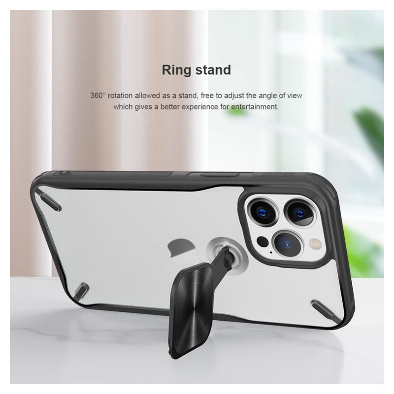 Maskica Nillkin Cyclops za iPhone 13 Pro Max 6.7 crna