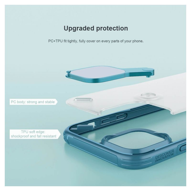 Maskica Nillkin Cyclops za iPhone 13 Pro Max 6.7 crna