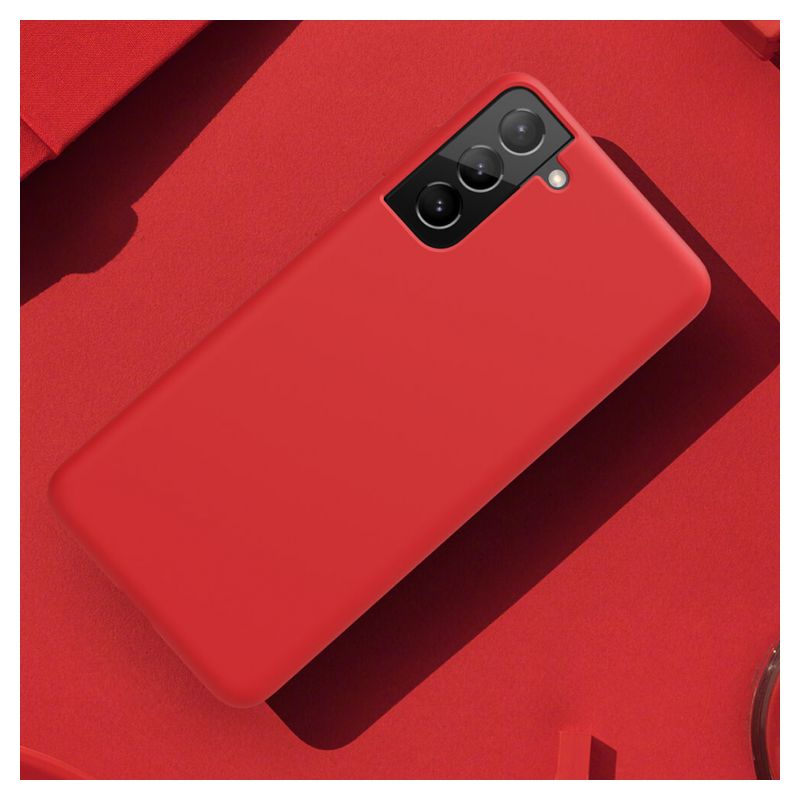 Maskica Nillkin Flex Pure za Samsung G996B Galaxy S21 Plus crvena