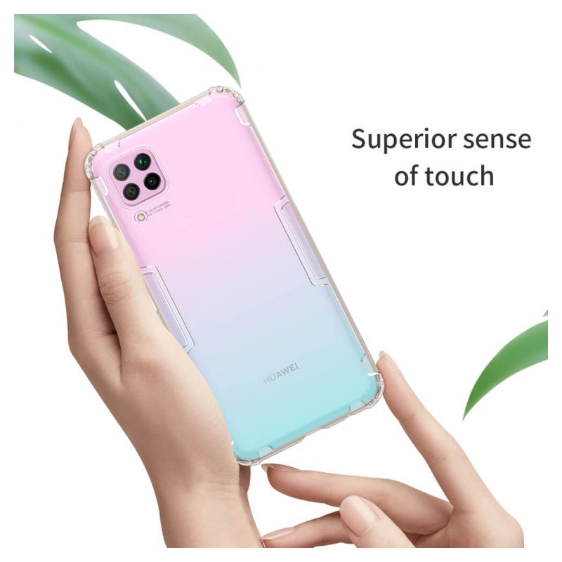 Maskica Nillkin Nature za Huawei P40 Lite/Nova 6 SE siva