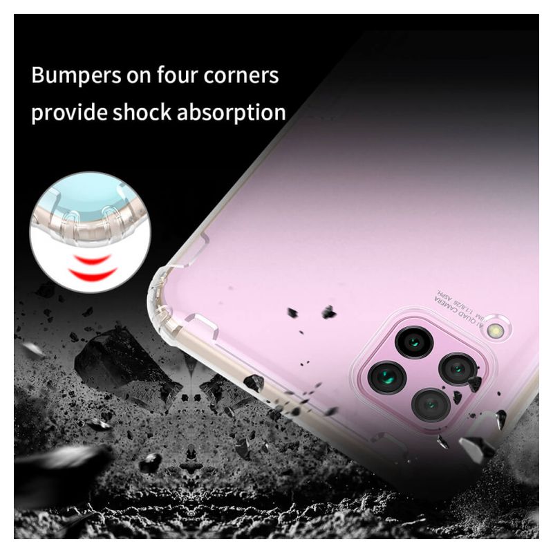 Maskica Nillkin Nature za Huawei P40 Lite/Nova 6 SE siva