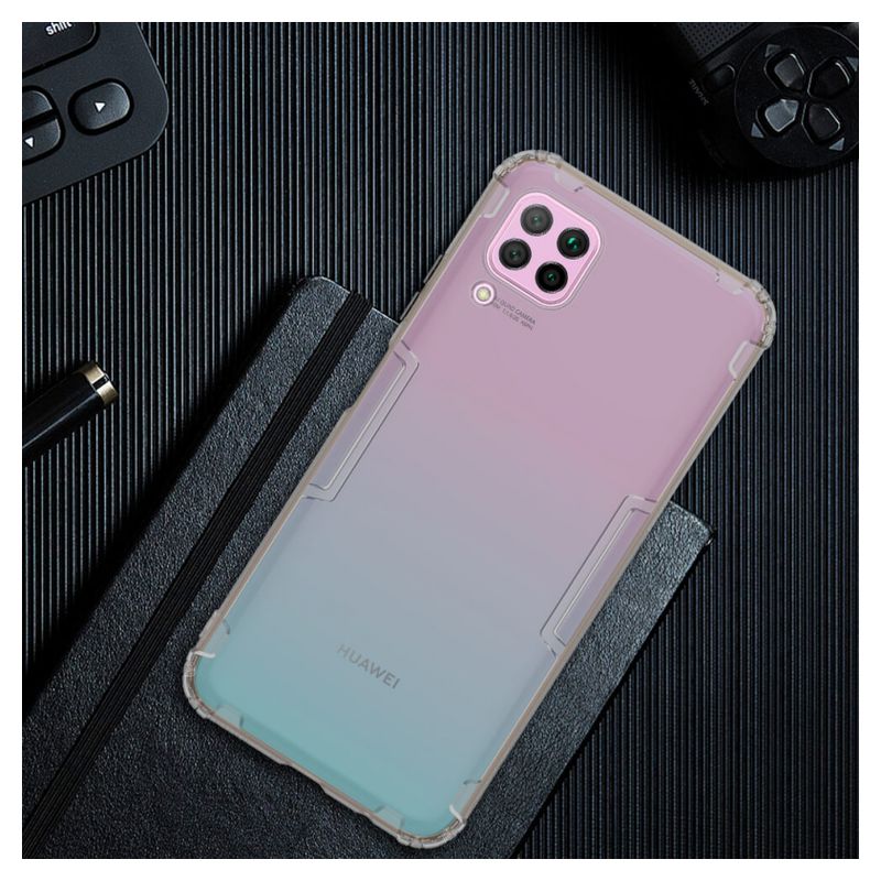 Maskica Nillkin Nature za Huawei P40 Lite/Nova 6 SE siva