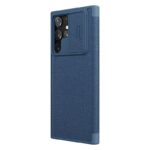 Maskica Nillkin Qin Pro Leather za Samsung S908B Galaxy S22 Ultra 5G plava - Slika 3