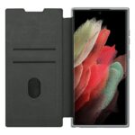 Maskica Nillkin Qin Pro Leather za Samsung S908B Galaxy S22 Ultra 5G siva - Slika 5