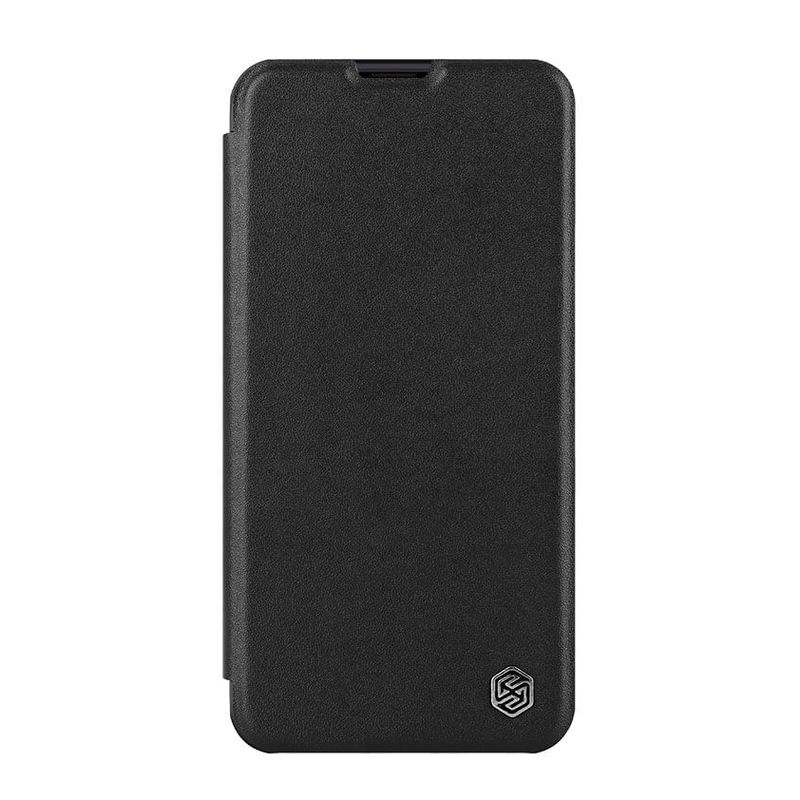 Maskica Nillkin Qin Pro (plain leather) za iPhone 14 6.1 crna
