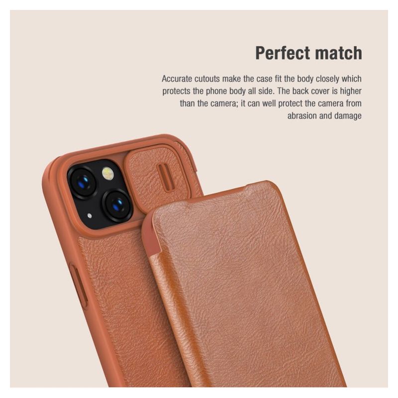 Maskica Nillkin Qin Pro za iPhone 14 Plus 6.7 crna