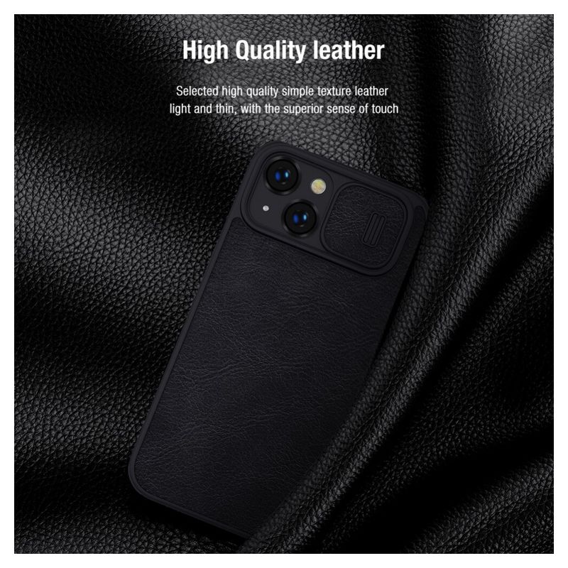 Maskica Nillkin Qin Pro za iPhone 14 Plus 6.7 crna