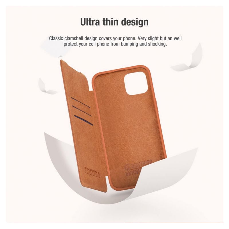 Maskica Nillkin Qin Pro za iPhone 14 Plus 6.7 crna