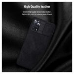 Maskica Nillkin Qin Pro za Xiaomi Poco X4 Pro 5G crna - Slika 6