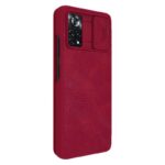 Maskica Nillkin Qin Pro za Xiaomi Poco X4 Pro 5G crvena - Slika 4