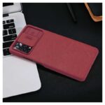 Maskica Nillkin Qin Pro za Xiaomi Poco X4 Pro 5G crvena - Slika 10