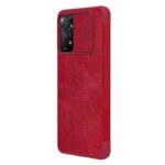 Maskica Nillkin Qin Pro za Xiaomi Redmi Note 11 Pro 4G/5G crvena - Slika 3