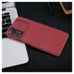 Maskica Nillkin Qin Pro za Xiaomi Redmi Note 11 Pro 4G/5G crvena - Slika 10