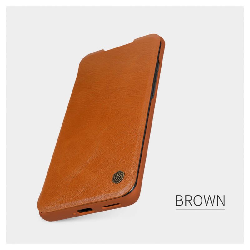 Maskica Nillkin Qin za Huawei P50 Pro braon